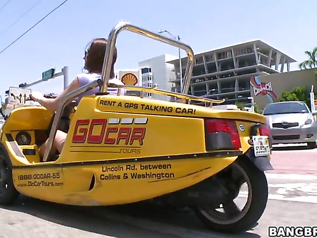 Lesbian strap on threesome with Dani Daniels