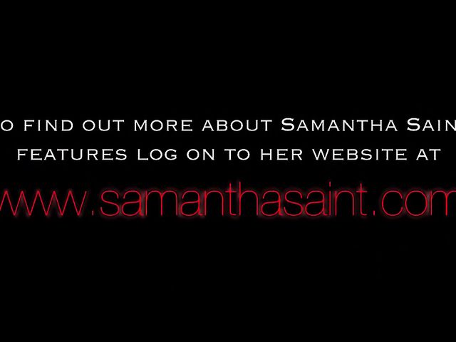 Big tits pornstar Samantha Saint doing it with James Deen 