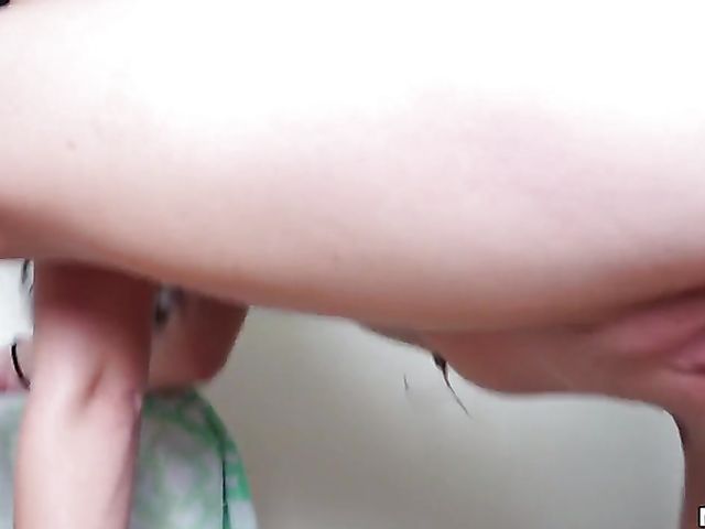 Petite brunette Megan Rain gets dirty with her stepbrother