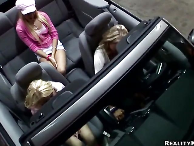 Group sex with three blondes Cara, Madison Ivy, and Madison Scott