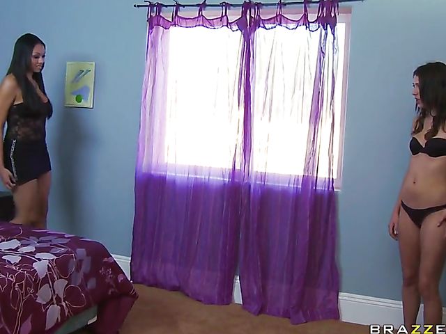 Busty Bethany Benz's pierced ebony pussy fucked