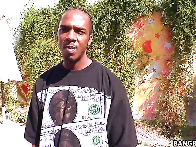 Charlie Mac's big black gun for Andy San Dimas 