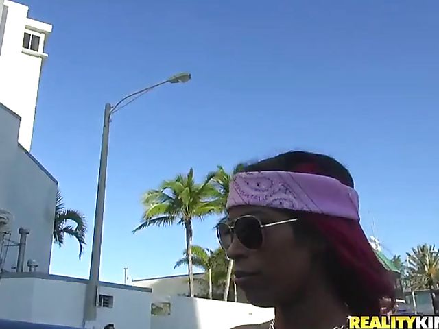 Big tits ebony Envy Star flaunts her ass and gets fucked