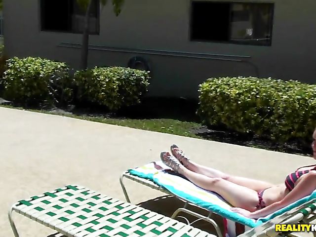 Big tits bikini girl Jenni Blaze loves that dick