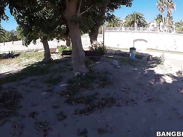 Public sex in the summer with bad girl Ava Dalush  