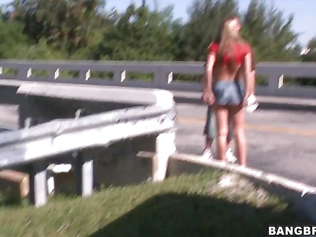 Trixie Star's juicy big breasts on Bang Bus 