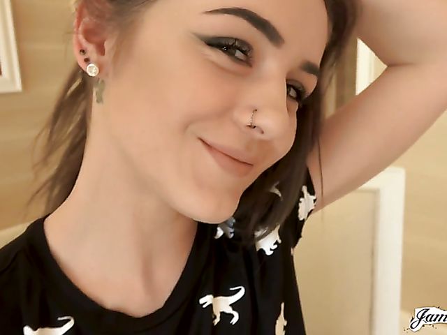 Rosalyn Sphinx - Teen hardcore session with James Deen