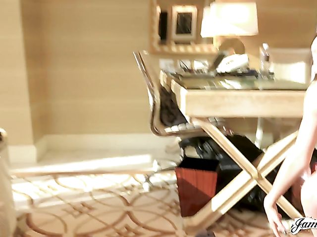 Rosalyn Sphinx - Teen hardcore session with James Deen