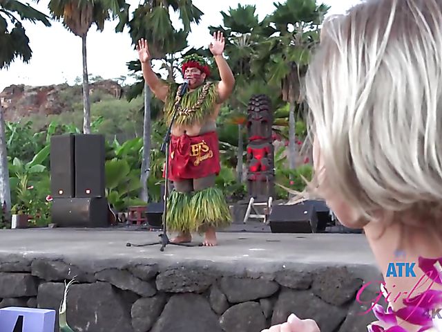 A day with blonde skinny GF Emma Hix