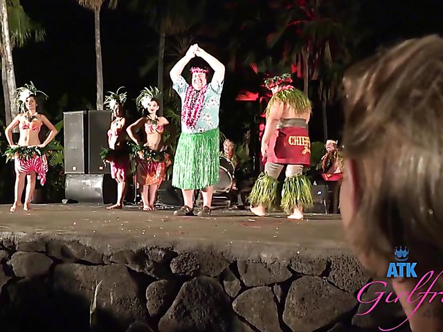 A day with blonde skinny GF Emma Hix