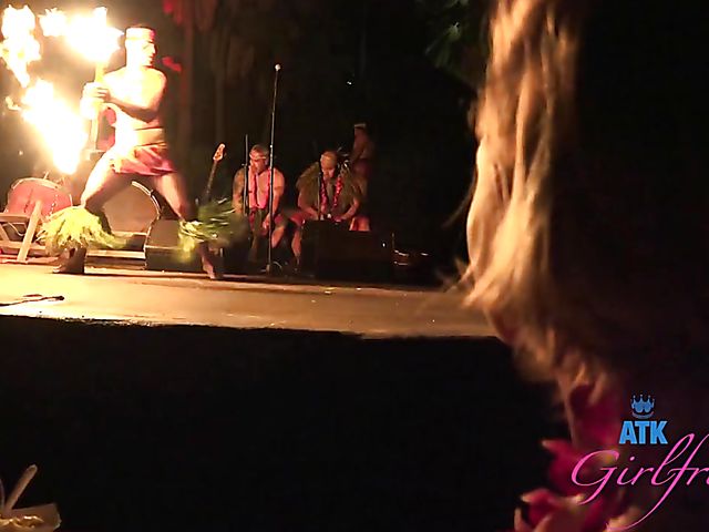 A day with blonde skinny GF Emma Hix