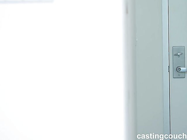 Calendar casting with a chocolate cock for naive model Naomi