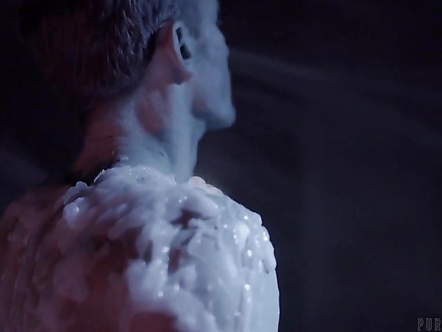 Horror foursome with wet and messy Adriana Chechik and Kristen Scott
