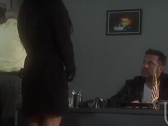 Car mechanic bangs redhead pornstar Kirsten Price