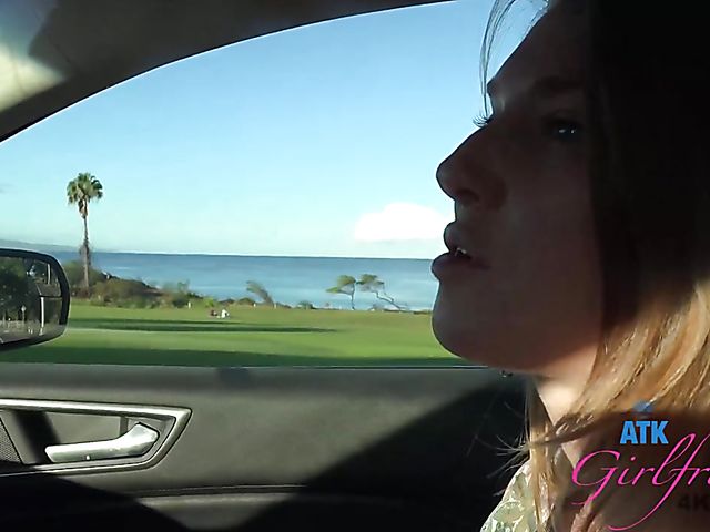 Driving home and sex POV with Ashley Lane