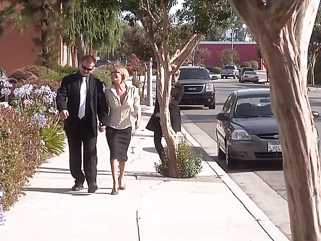 Big tits glasses woman Krissy Lynn gets down and nasty