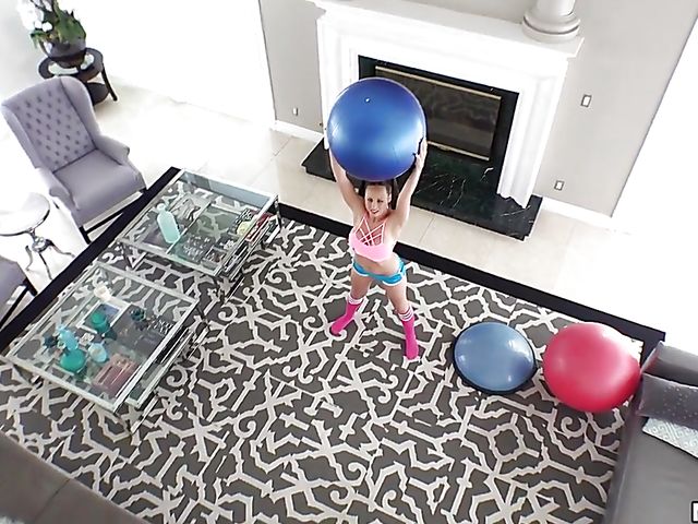 Busty anal gymnast Anastasiya Hart gets ass stuffed