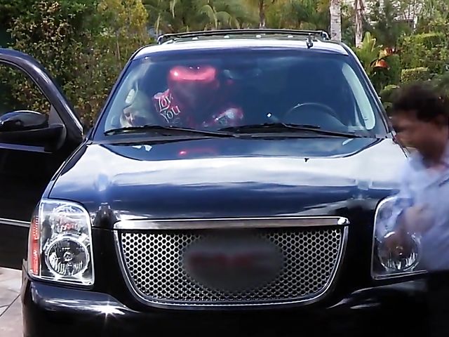 Dildo and cock for blonde Anikka Albrite