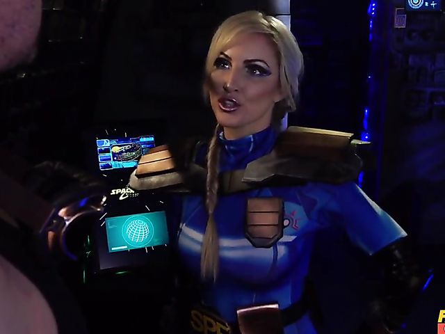 Horny MILF Georgie Lyall gets pounded in the space