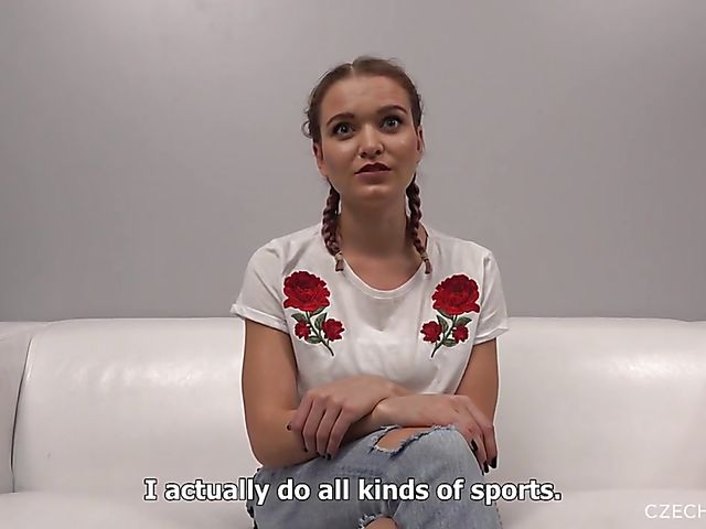 24-year-old Patricie gets nude for Czech casting