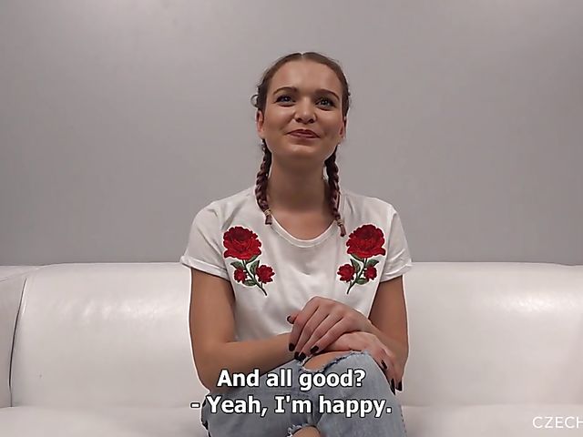 24-year-old Patricie gets nude for Czech casting