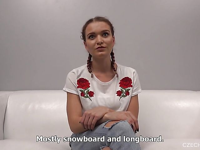 24-year-old Patricie gets nude for Czech casting