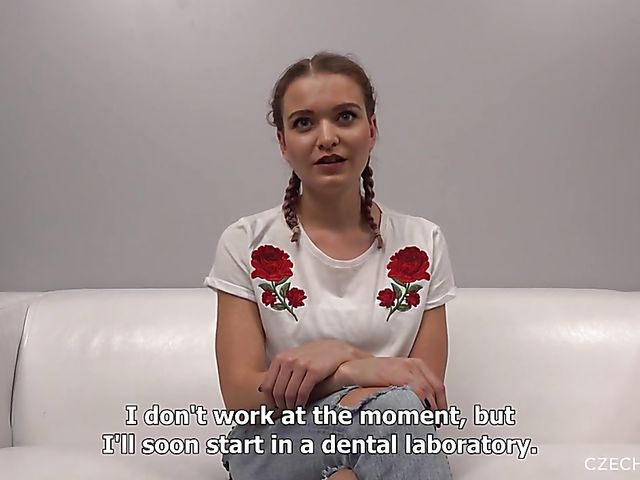 24-year-old Patricie gets nude for Czech casting