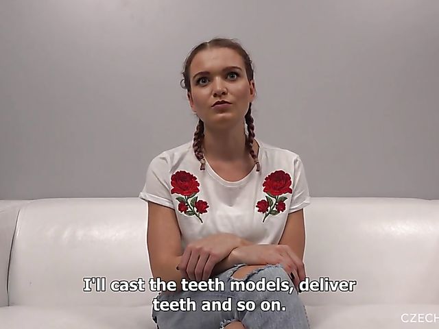 24-year-old Patricie gets nude for Czech casting