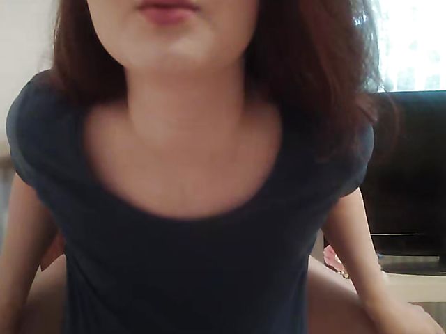 Red-haired webcam girl with monster tits masturbates 