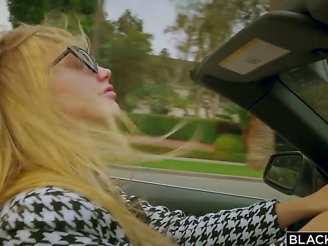 Jason Luv's heavy black cock for blindfolded Ivy Wolfe