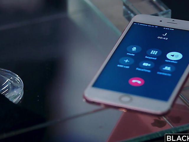 Jason Luv's heavy black cock for blindfolded Ivy Wolfe