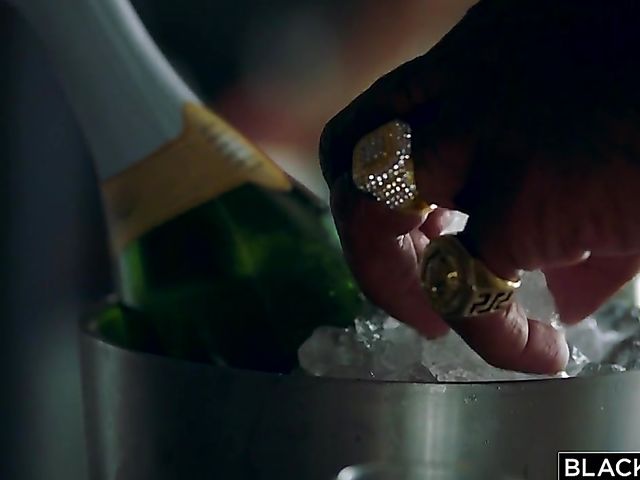 Jason Luv's heavy black cock for blindfolded Ivy Wolfe