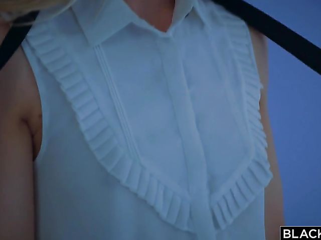 Jason Luv's heavy black cock for blindfolded Ivy Wolfe