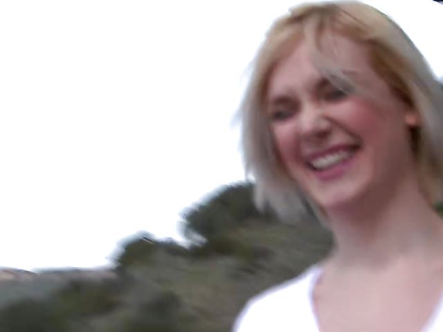 Sexy workout and hot fuck with giant tits blonde