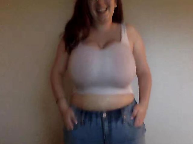 Monster boobs fattie in wet-t-shirt