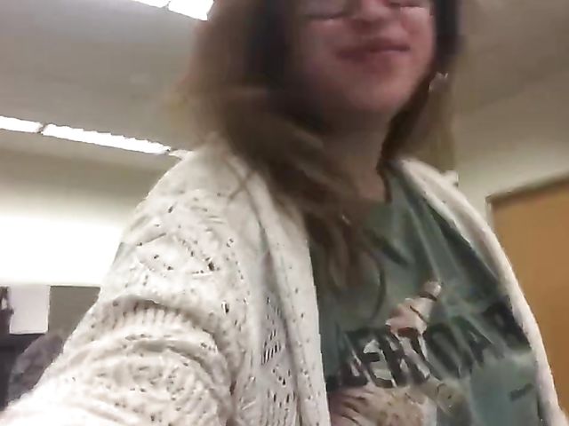 Tattooed BBW with glasses toy fucks her bush