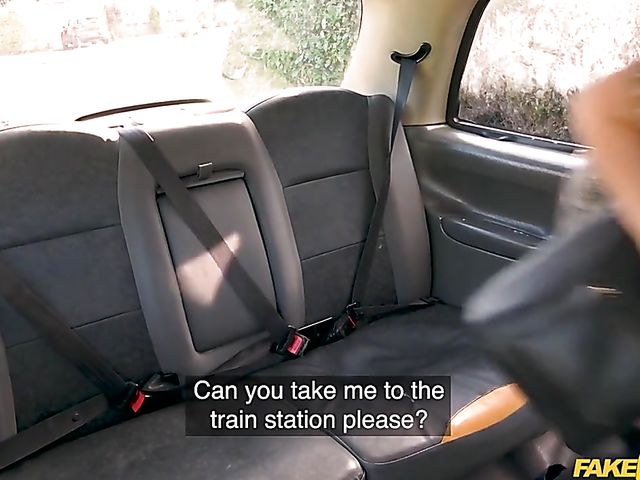 Fake Taxi anal and fisting in fishnets and boots with Madison Phoenix