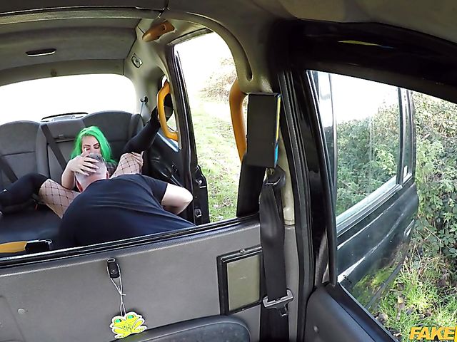 Fake Taxi anal and fisting in fishnets and boots with Madison Phoenix