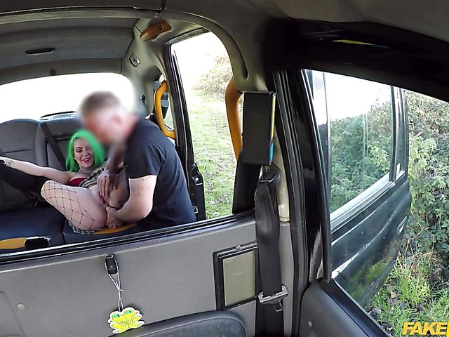 Fake Taxi anal and fisting in fishnets and boots with Madison Phoenix