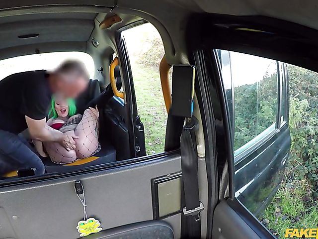 Fake Taxi anal and fisting in fishnets and boots with Madison Phoenix