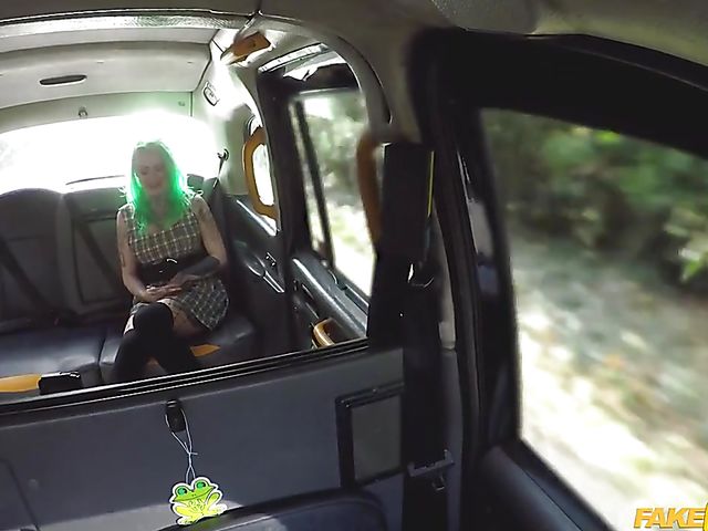 Fake Taxi anal and fisting in fishnets and boots with Madison Phoenix