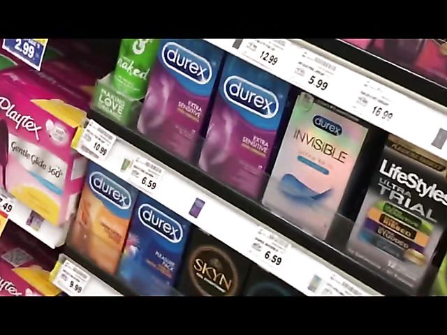 Car masturbation with a thick cucumber