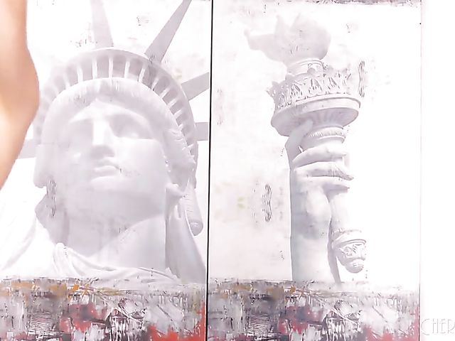 Nasty MILF Blaten Lee handles a cock live