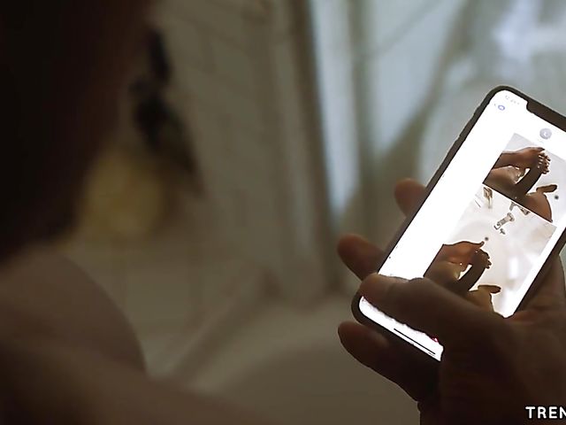 Leigh Raven - Bushy babe with tattoo interracial love