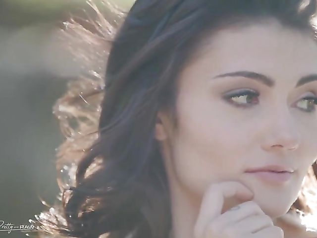 Black cock DP with angelic babe Adria Rae