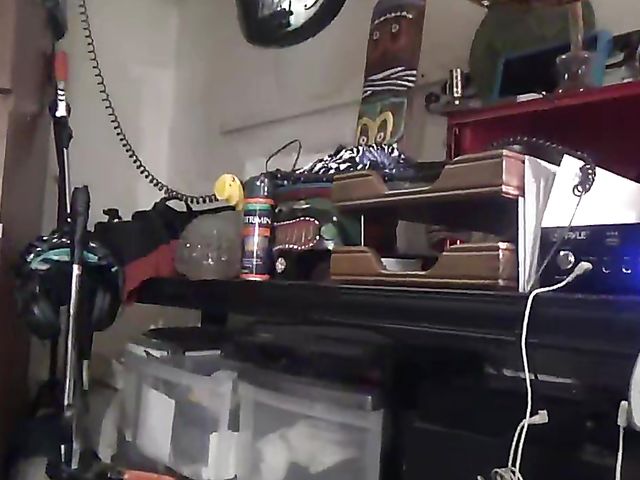 Amateur black cock blowjob on cam at home