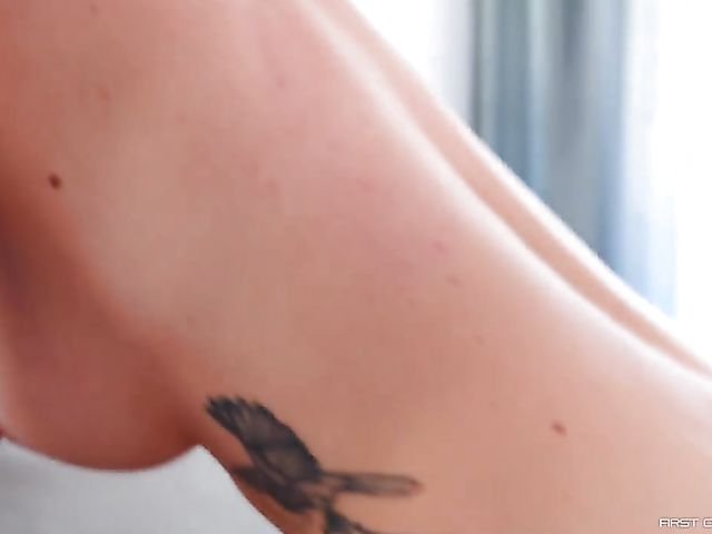 Big tits handjob with nude beauty Astrid Star