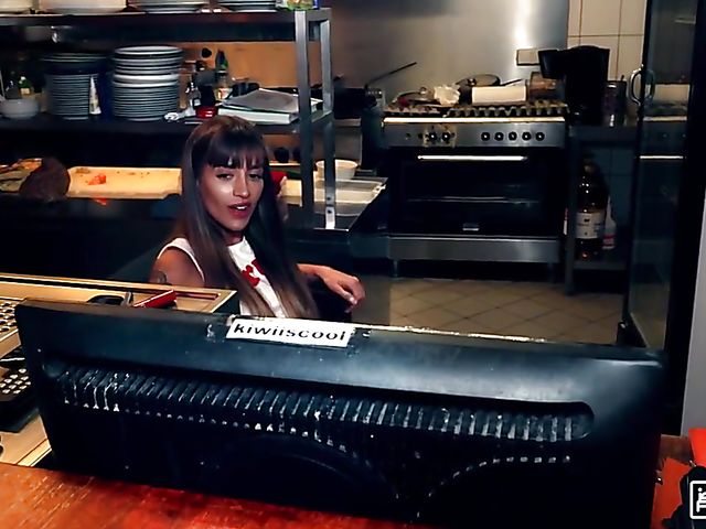 Hard fuck in a hostel with tattooed slut Silvia Dellai 