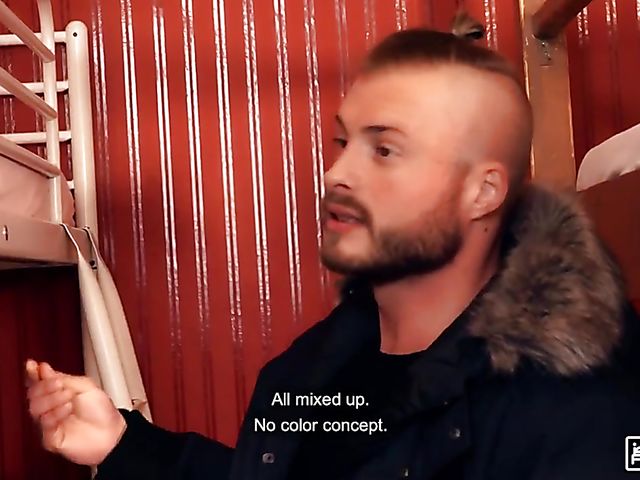 Hard fuck in a hostel with tattooed slut Silvia Dellai 