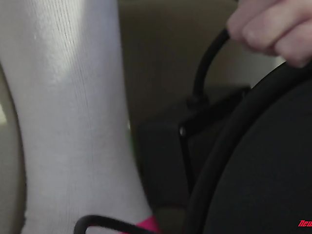 Britney Light - Teen and old man help each other